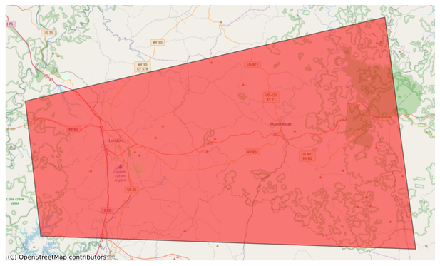 Tornado Warning - Monroe, #AR - NWS Jackson KY