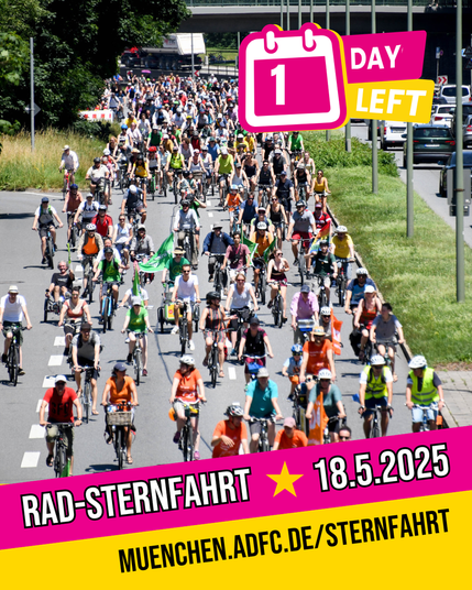 Radsternfahrt am 18. Mai 2025