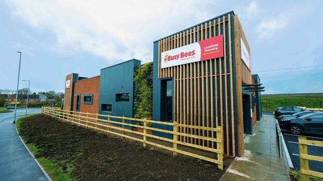 The new Busy Bees nursery in Lichfield