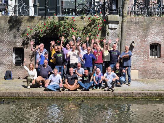 Groepsfoto QGIS Gebruikersgroep Nederland