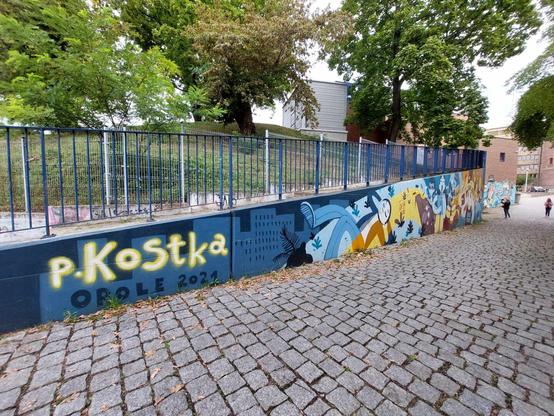 Artwork by Patrycja Kostyra in Opole, Poland