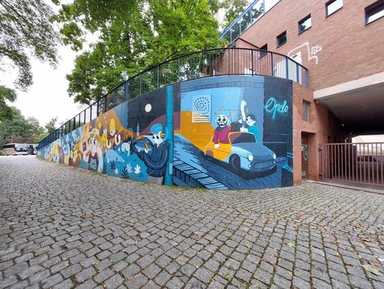 Artwork by Patrycja Kostyra in Opole, Poland
