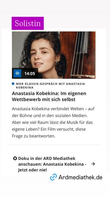 Tipp zur Solistin
