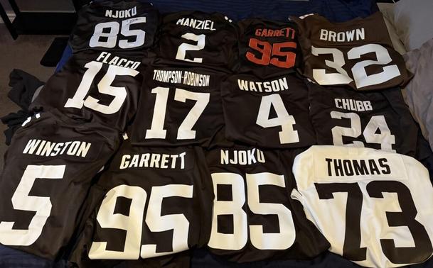 My jersey collection: