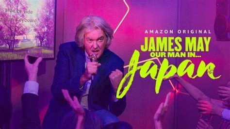 James May singt in einer Karaoke-Bar in Japan.