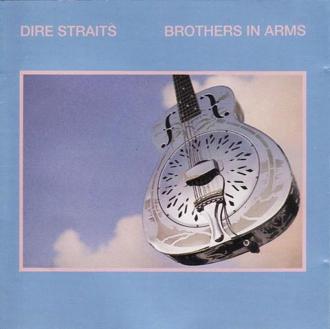Album cover of "Brothers in Arms" by Dire Straits, 1985.