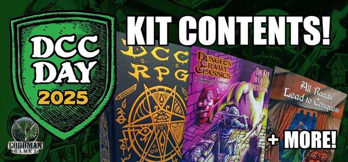 DCC Day 2025 Kit contents banner