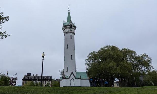 Cochituate Standpipe on Fort Hill in Roxbury
