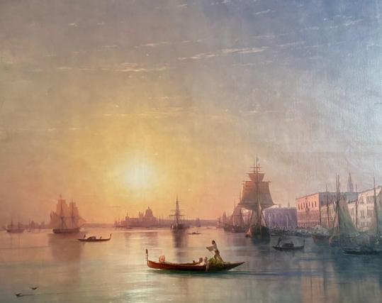 Seascape by Ivan Aivazovsk