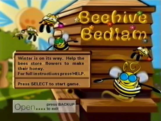 Splash screen for the Sky game Beehive Bedlam
