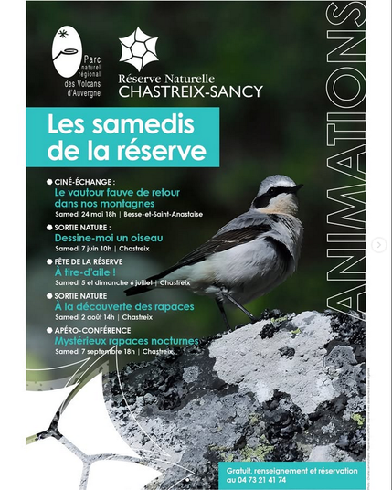 Affiche Réserve Naturelle Chastreix-Sancy