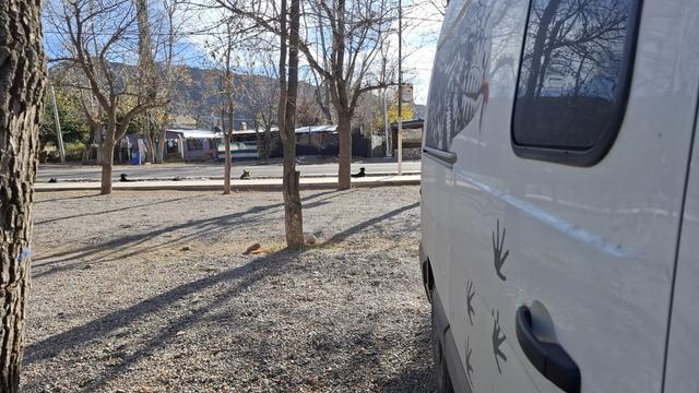Parkplatz von der Plaza Artesanal