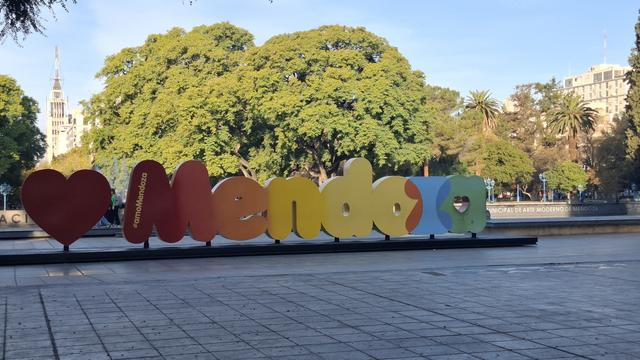 Schriftzug Mendoza