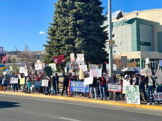 FRIDAY, May 23rd, 2025
BUTTE, MONTANA
Weekly Rally at Federal Courthouse
400 N Main St
12:00-1:00 PM
A Local Indivisible Butte Event!
https://www.mobilize.us/mobilize/event/789924/
Rally supporting programs being cut by Doge and Trump's cabinet.
#butte #buttemt #montana #silverbow
#mtpol #mtleg #mtnews