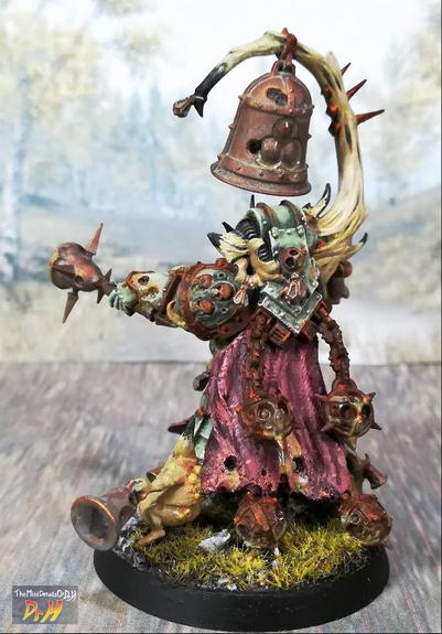 Rear view of the Noxious Blightbringer model.
