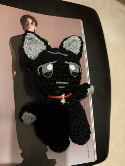 Crocheted Wooyonyang kpop amigurumi
