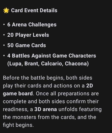 WW 2.4  -  TCGイベントの詳細