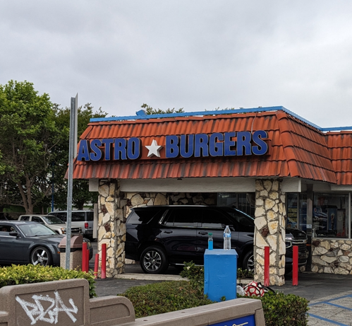 Astro Burger drive thru