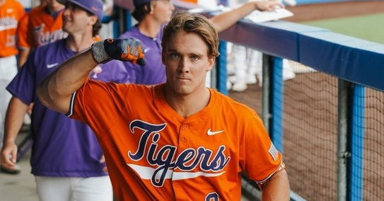 Jacob Jarrell homered as the Tigers defeated Pitt Saturday.