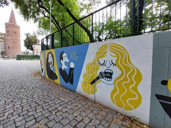 Artwork by Anna Wardęga-Czaja in Opole, Poland