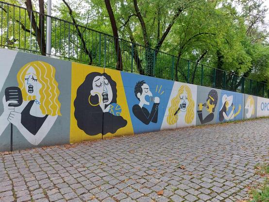 Artwork by Anna Wardęga-Czaja in Opole, Poland