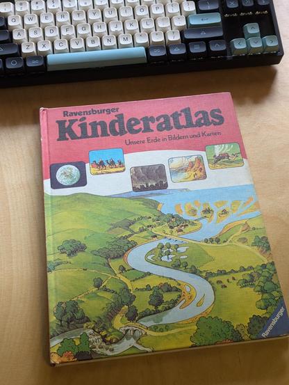 Ravensburger Kinderatlas von 1976