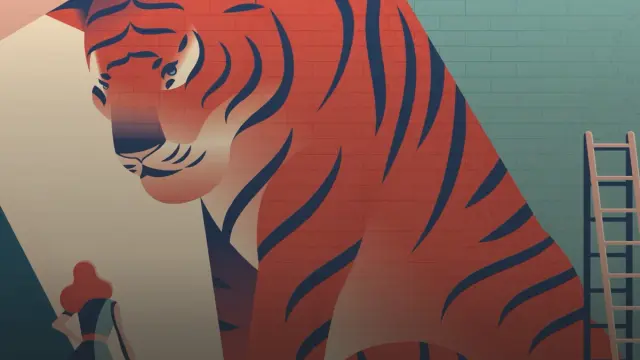 Learn to create colorful vector illustrations in Adobe Illustrator with this online course by Pietari Posti of Studio Posti.