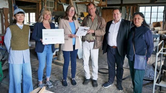 Tischlerei des ehemaliges Sägewerks in Gartow soll durch Umbau zur Arbeitsstätte für Kreative werden