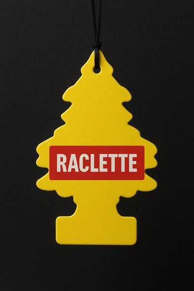 Raclette Scent tree for the car