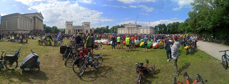 Panorama Königsplatz München