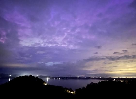 Nachtfoto Westnorwegen Mai 2024.