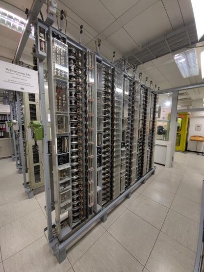 Analogue telephone switch racks