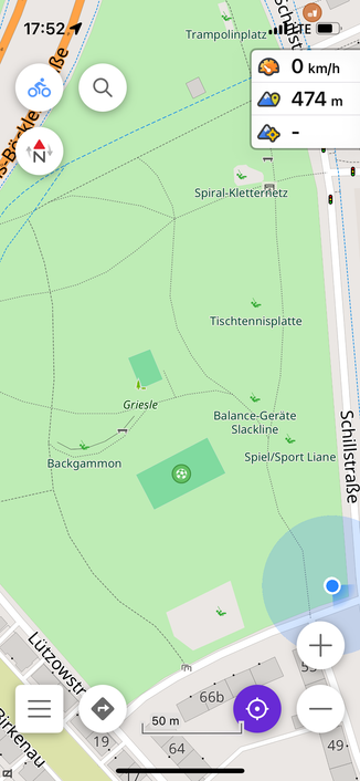 OSMAND: vorher
