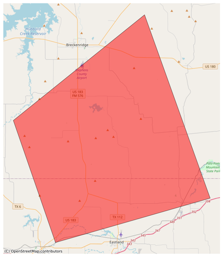 Severe Thunderstorm Warning -  - NWS Fort Worth TX