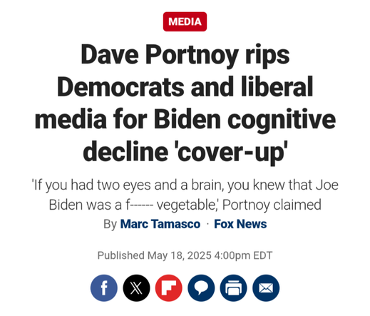 Dave Portnoy rips Democrats and liberal media for Biden cognitive decline 'cover-up '.