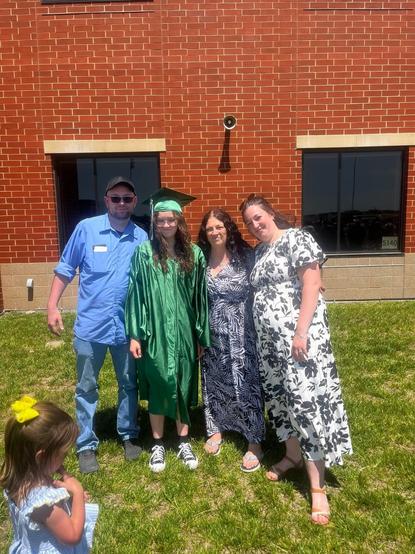Josh Giesing, Jamie Martin, Kathi Giesing, Heather Tabers