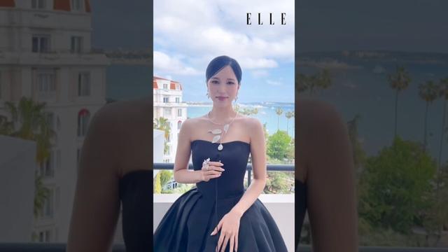 TWICE MINAさんが、第78回カンヌ国際映画祭に登場💎🪽 #MINA #미나 #ミナ #MISAMO #미사모 #TWICE #트와이스