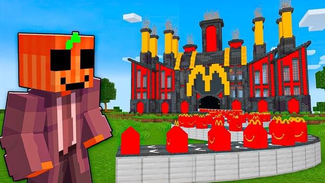 Hice el MCDONALDS Más GRANDE de Minecraft!