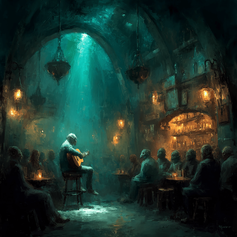 Cosmic Ballads: A Sipena Serenade

Preview:

Journey to the far-flung mining world of Sipena, where the acrid smoke of industry mingles with the otherworldly pulse of alien taverns. Here, a solitary human musician, his guitar strung with the sorrowful magic of an ancient Rhine maiden's hair, weaves ballads that resonate across species and stars.

This is a visually stunning odyssey through surreal perspectives and impossible encounters, where the language of music transcends all barriers. Witness what unfolds when an Earthly lament, born of heartbreak and myth, intertwines with the haunting call of an alien saxophone, itself touched by the inspiration of a Grecian Muse. Two souls, two distinct worlds, harmonizing in a universe where melody itself can bend reality.

Prepare to be transported by a dreamlike fusion of ancient legend and futuristic blues, where the most profound connections are forged in the shared, universal echo of a timeless song. ✨🎶

Tags:

#CosmicBallads #SciFiMusic
