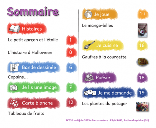 Sommaire du Jmag 358