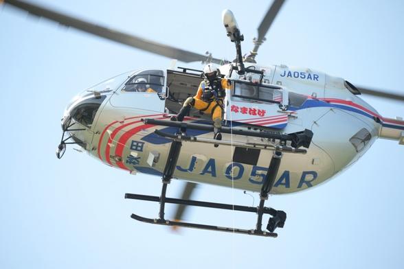秋田県消防防災航空隊 および 北秋田市消防本部合同訓練 | 北秋田市ホームページ 住民が主役のもりのまち