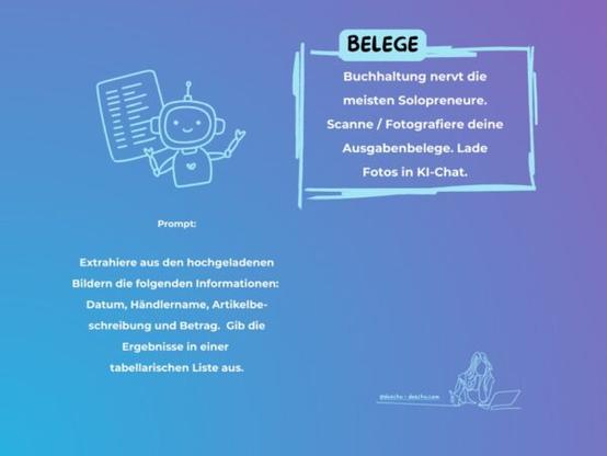 Buchhaltung Belege erfassen