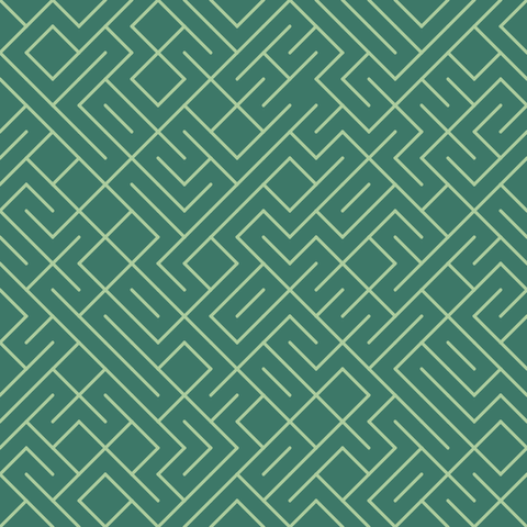 a random maze like pattern made up of forward and backward slashes