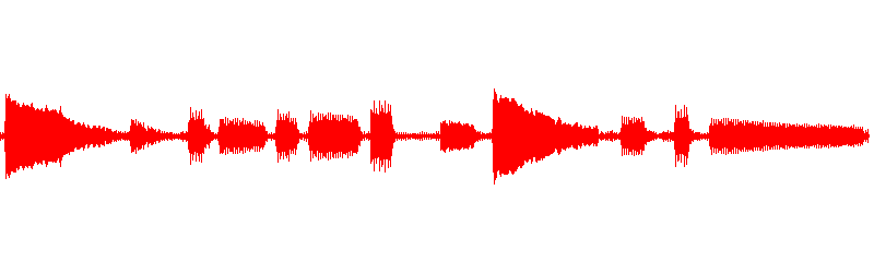 A PNG waveform generated from a 3 second MP3 file using FFmpeg.
