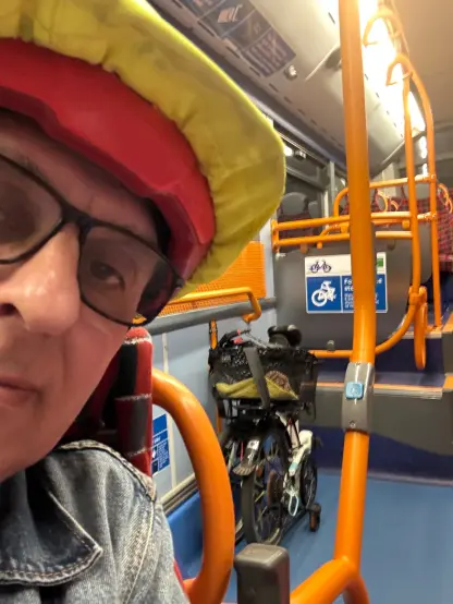 Me, in the tunnel