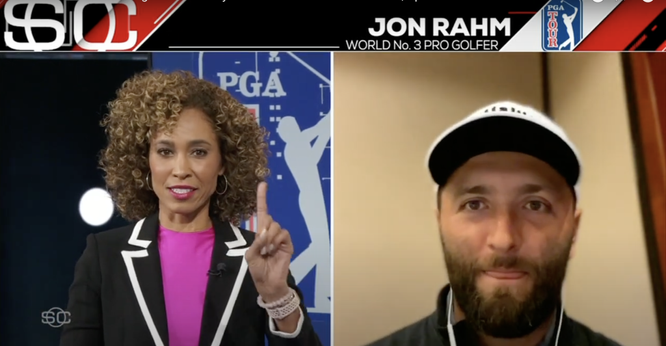 Former ESPN host recalls injures suffered at PGA Championship