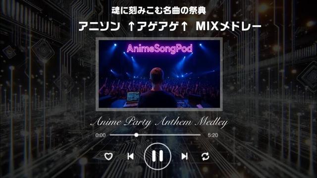 【覚醒アニ魂】最強アニソンメドレー ↑アゲアゲ↑MIX｜時代を超えてテンション爆上げ【伝説が蘇る神曲祭】