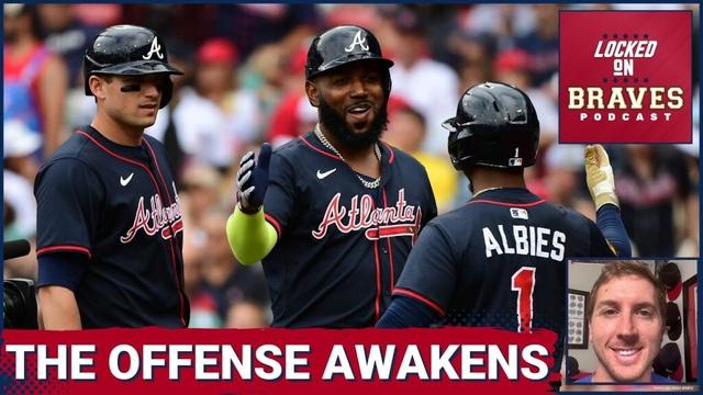 The Atlanta Braves  Bats AWAKEN in Series Win Over Boston Red Sox