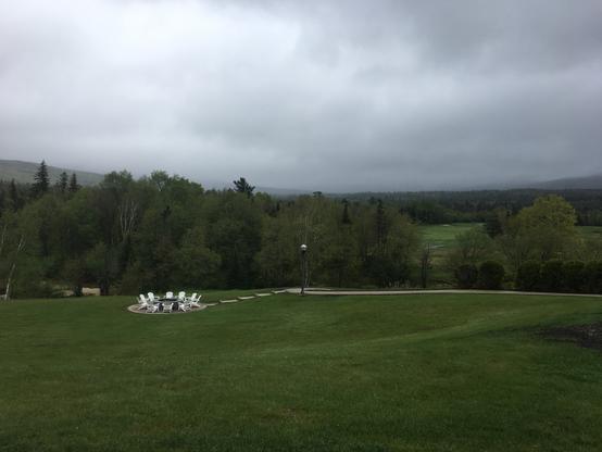 The gorgeous  view where it happened