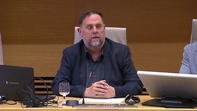 Junqueras, a la comissió sobre l'operació Catalunya